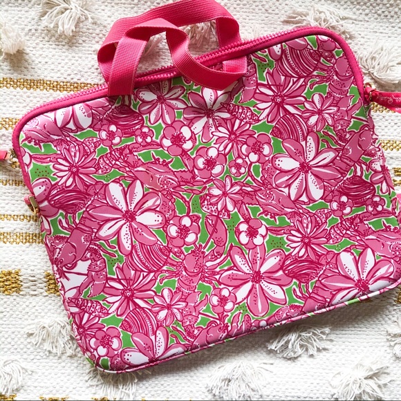 Lilly Pulitzer Bags Lilly Pulitzer Laptop Tech Sleeve Bag Poshmark